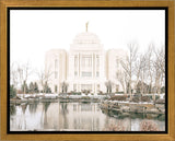 Sweet is The Work Meridian Idaho Temple Gallery Wrap