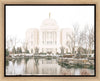 Sweet is The Work Meridian Idaho Temple Gallery Wrap