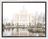 Sweet is The Work Meridian Idaho Temple Gallery Wrap