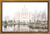 Sweet is The Work Meridian Idaho Temple Gallery Wrap