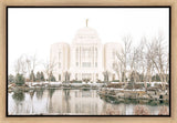 Sweet is The Work Meridian Idaho Temple Gallery Wrap