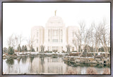 Sweet is The Work Meridian Idaho Temple Gallery Wrap