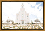 Sweet is The Work Cedar City Utah Temple Gallery Wrap