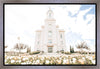 Sweet is The Work Cedar City Utah Temple Gallery Wrap