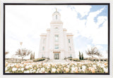 Sweet is The Work Cedar City Utah Temple Gallery Wrap