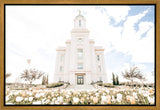 Sweet is The Work Cedar City Utah Temple Gallery Wrap