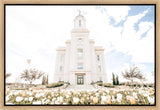 Sweet is The Work Cedar City Utah Temple Gallery Wrap