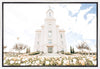 Sweet is The Work Cedar City Utah Temple Gallery Wrap