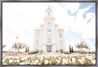 Sweet is The Work Cedar City Utah Temple Gallery Wrap