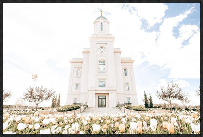 Sweet is The Work Cedar City Utah Temple Large Wall Art Gallery Wrap