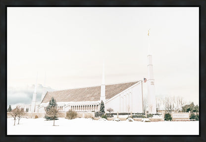 Sweet is The Work Boise Idaho Temple Gallery Wrap