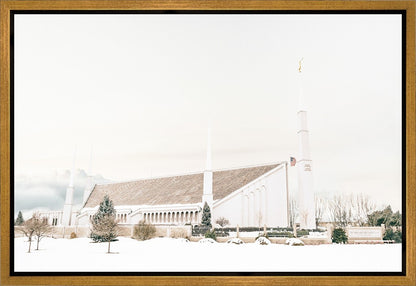 Sweet is The Work Boise Idaho Temple Gallery Wrap