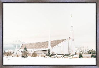 Sweet is The Work Boise Idaho Temple Gallery Wrap