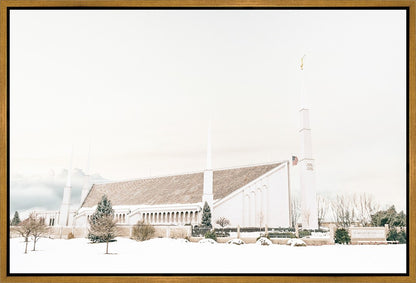 Sweet is The Work Boise Idaho Temple Gallery Wrap