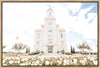 Sweet is The Work Boise Idaho Temple Gallery Wrap