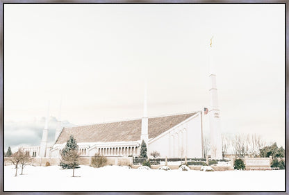 Sweet is The Work Boise Idaho Temple Large Wall Art Gallery Wrap