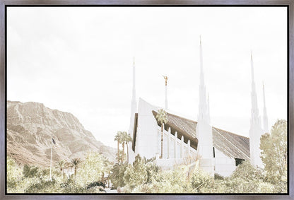 Sweet is The Work Las Vegas Nevada Temple Gallery Wrap