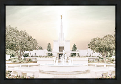 Sweet is The Work Denver Colorado Temple Gallery Wrap