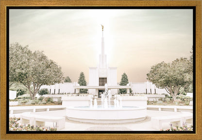 Sweet is The Work Denver Colorado Temple Gallery Wrap