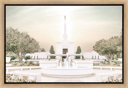 Sweet is The Work Denver Colorado Temple Gallery Wrap