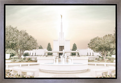 Sweet is The Work Denver Colorado Temple Gallery Wrap