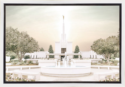 Sweet is The Work Denver Colorado Temple Gallery Wrap