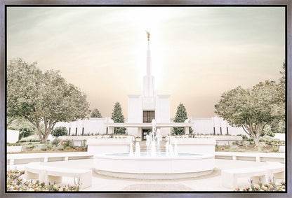 Sweet is The Work Denver Colorado Temple Gallery Wrap