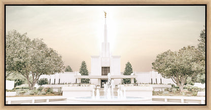 Sweet is The Work Denver Colorado Temple Gallery Wrap