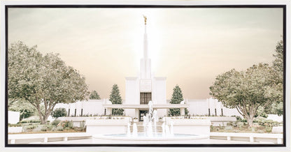 Sweet is The Work Denver Colorado Temple Gallery Wrap