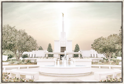 Sweet is The Work Denver Colorado Temple Large Wall Art