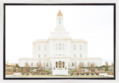 Sweet is The Work Deseret Peak Utah Temple Gallery Wrap