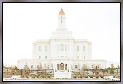 Sweet is The Work Deseret Peak Utah Temple Gallery Wrap