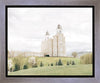 Sweet is The Work Manti Utah Temple Gallery Wrap