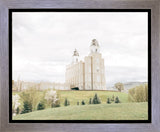 Sweet is The Work Manti Utah Temple Gallery Wrap