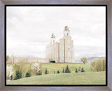 Sweet is The Work Manti Utah Temple Gallery Wrap