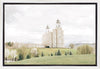 Sweet is The Work Manti Utah Temple Gallery Wrap