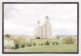 Sweet is The Work Manti Utah Temple Gallery Wrap