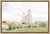 Sweet is The Work Manti Utah Temple Gallery Wrap