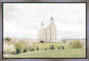 Sweet is The Work Manti Utah Temple Gallery Wrap