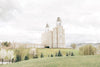 Sweet is The Work Manti Utah Temple Gallery Wrap