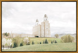 Sweet is The Work Manti Utah Temple Gallery Wrap