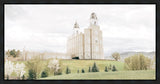 Sweet is The Work Manti Utah Temple Gallery Wrap