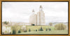 Sweet is The Work Manti Utah Temple Gallery Wrap