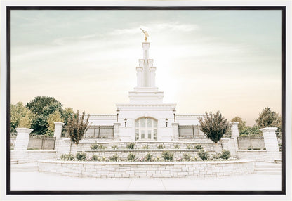 Sweet is The Work Columbia River Washington Temple Gallery Wrap