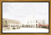 Sweet is The Work Bountiful Utah Temple Gallery Wrap