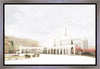 Sweet is The Work Bountiful Utah Temple Gallery Wrap