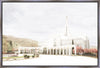 Sweet is The Work Bountiful Utah Temple Gallery Wrap