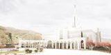 Sweet is The Work Bountiful Utah Temple Gallery Wrap