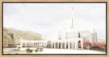 Sweet is The Work Bountiful Utah Temple Gallery Wrap