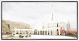 Sweet is The Work Bountiful Utah Temple Gallery Wrap